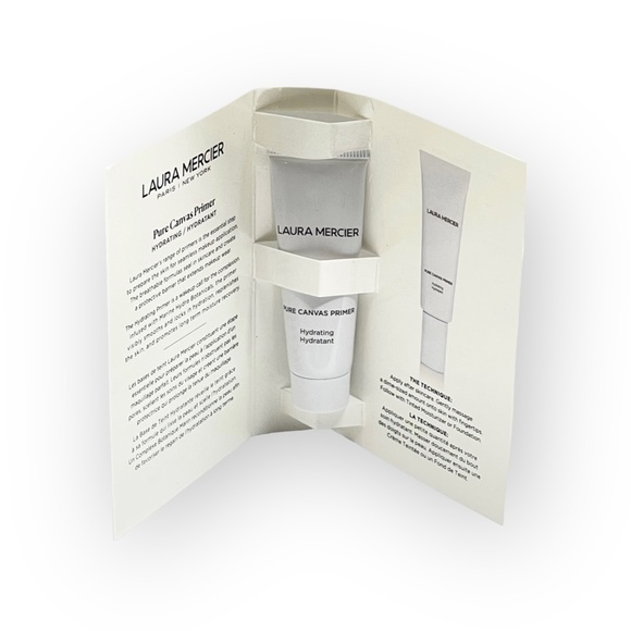 new Laura Mercier ᪥ Pure Canvas Primer Hydrating ᪥ Luxury Travel Size ᪥ Sealed ᪥ - Picture 9 of 16